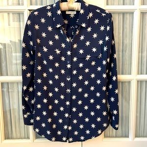 Equipment silk button down shirt